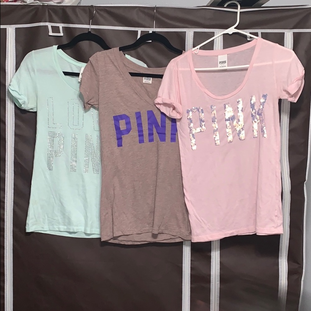 Pack of 3 shirts from Pink.
